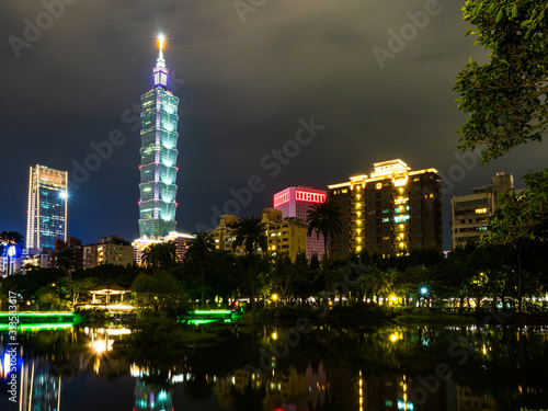 台北 台北101と中山公園