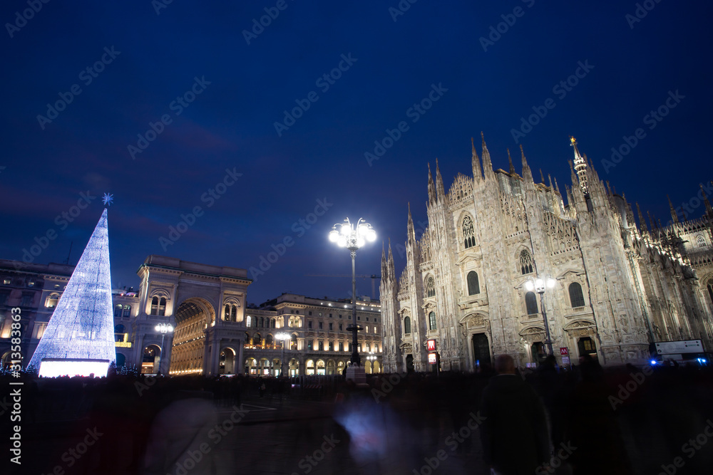 Milan Duomo at Christmas time.
