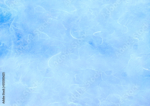 Traditional Korean Paper dyed in blue