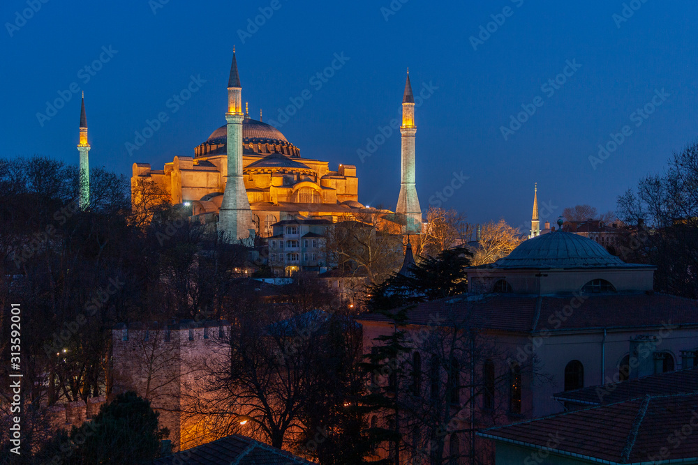The Hagia Sophia - Istanbul - Turkey