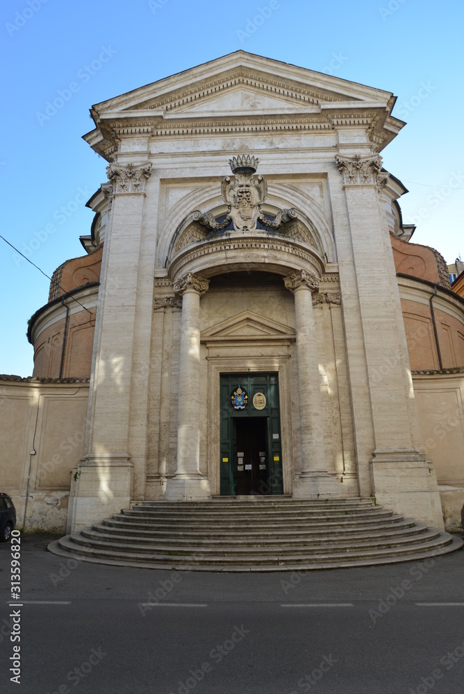 Fototapeta premium Chiesa Sant'Andrea al Quirinale Roma