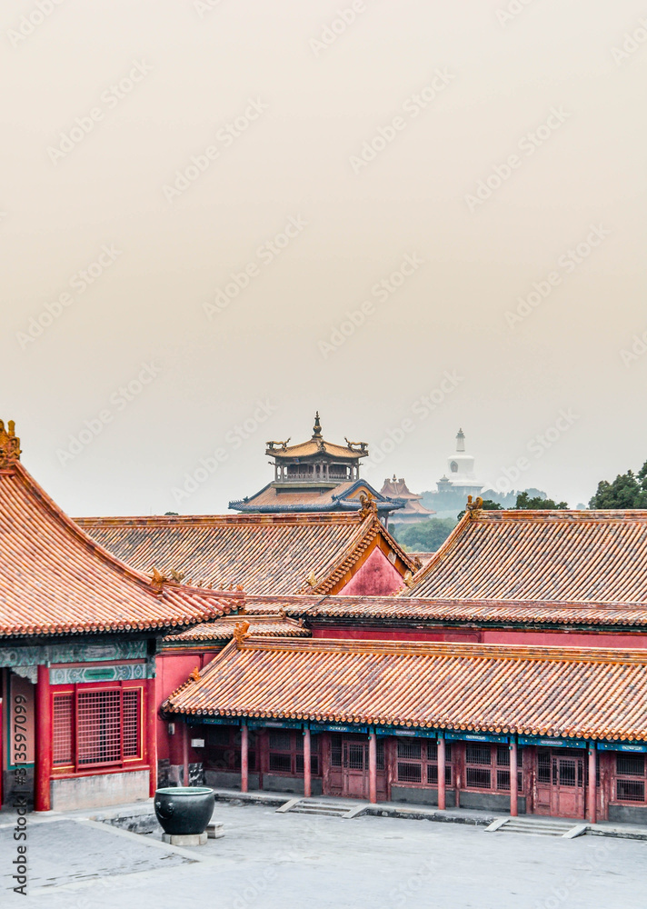 The forbidden City in beijing The forbidden City in beijing