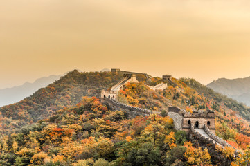 Leinwandbilder Chinesische Mauer Ausblick von der Chinesischen Mauer  © Pierre vincent