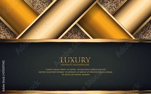 Luxury Background With Abstract Shape