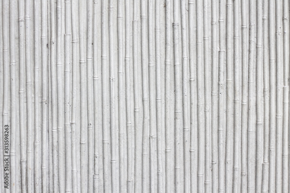Bamboo pattern as a concrete wall Stock Photo Adobe Stock