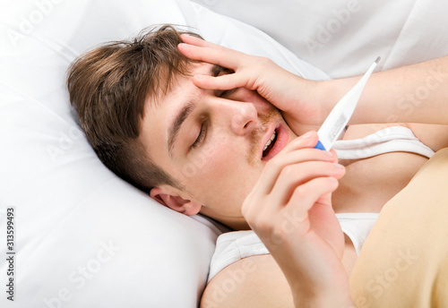 Sick Man in the Bed