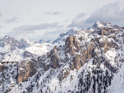 Dolomites view from Cortina d'Ampezzo