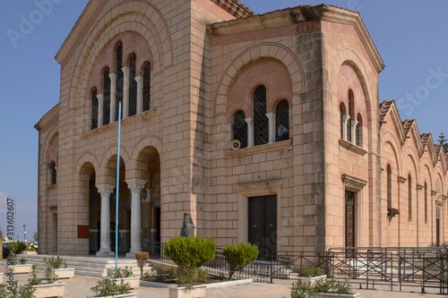 Saint Dionisos church (Agios Dionisios) on Zakynthos island (Greece)