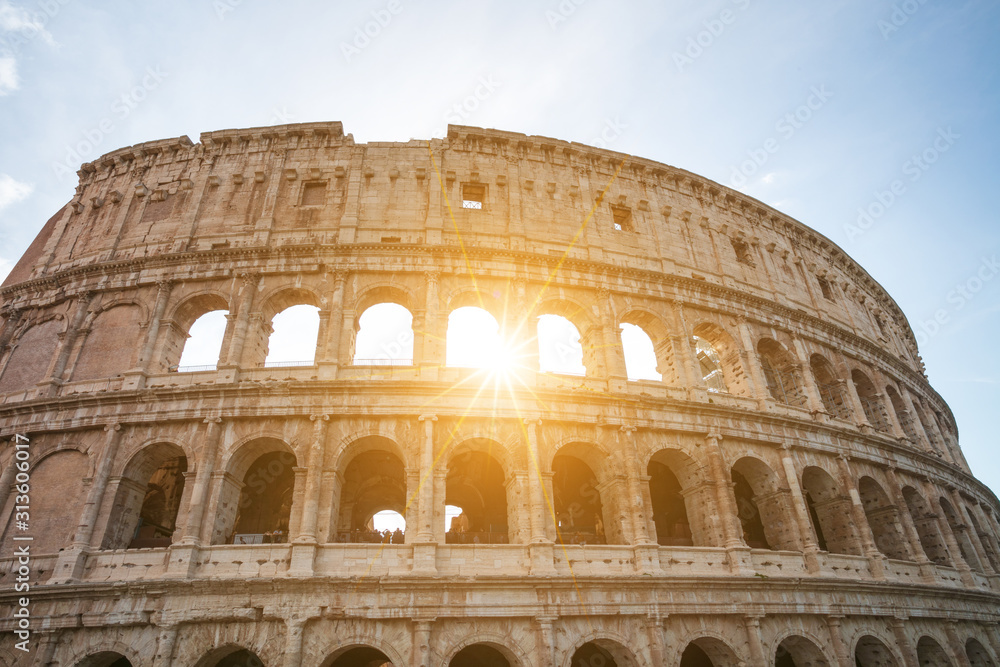 Colosseum in Rome, Lazio, Italy