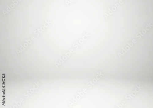 Empty gray studio room, used as background for display your products