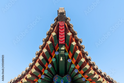 A temple in mount wutai, China photo