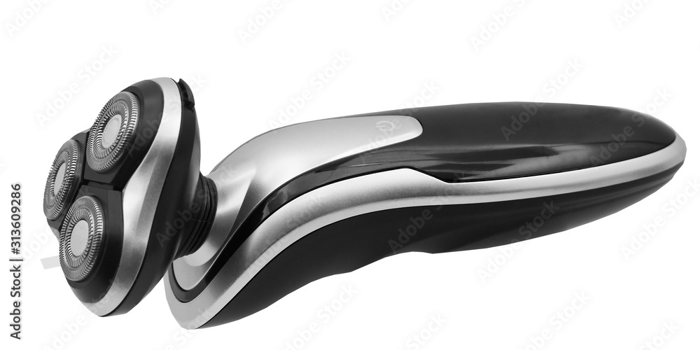 Obraz premium Electric shaver on a white