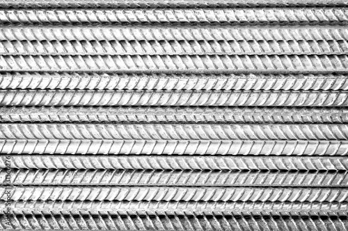  Rebar texture. Rusty rebar for concrete pouring.