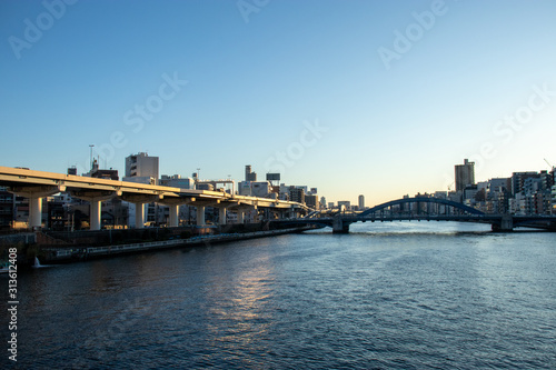 Wallpaper Mural 隅田川の風景 Torontodigital.ca