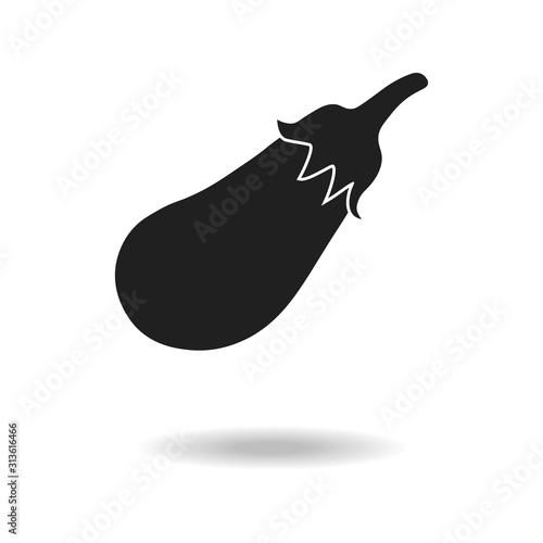 eggplant icon glyph cool cute icon pack app design icon