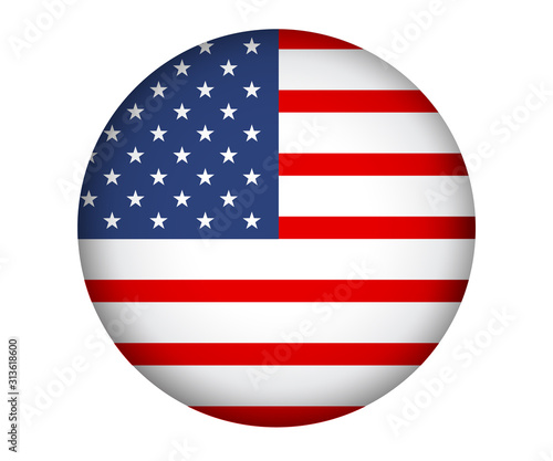 Modern Map, United States, USA vector, Independence day background