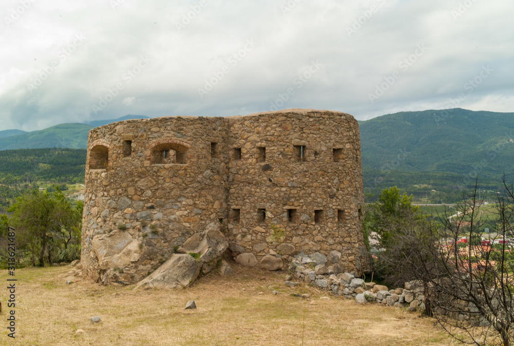 ruins of old castle ruins of old castle
