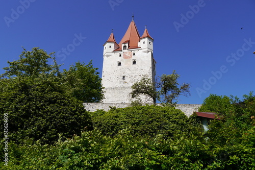 Burgturm Burg in Haag in Oberbayern