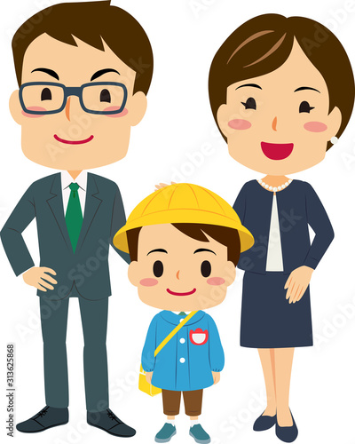 入園 親子02 3人