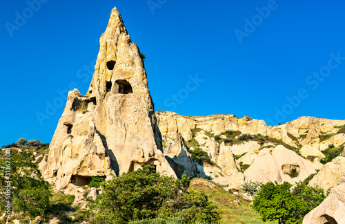 Rock formations in Goreme - Cappadocia, Turkey