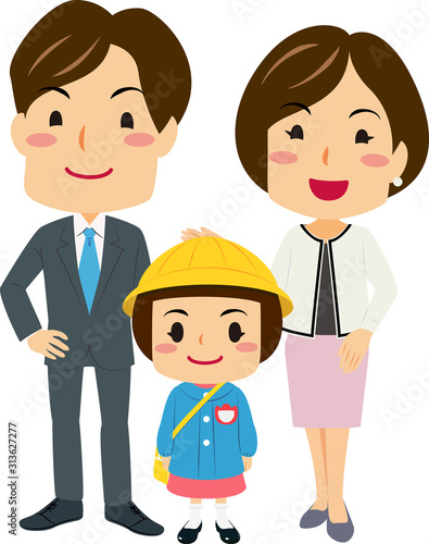 入園 親子01a 3人