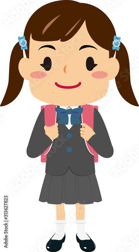 小学校 入学 女の子