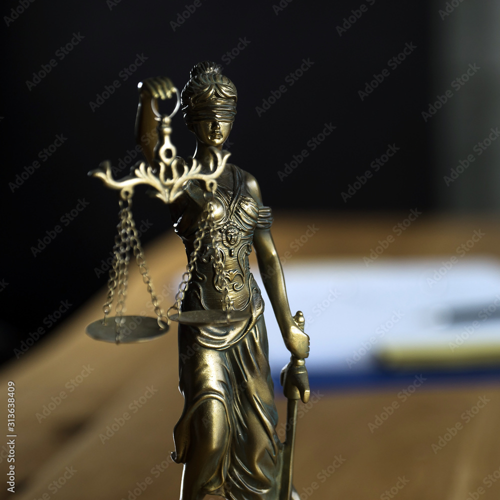 Themis Statue Justice Scales Law Lawyer Concept Themis Statue Justice Scales Law Lawyer Concept