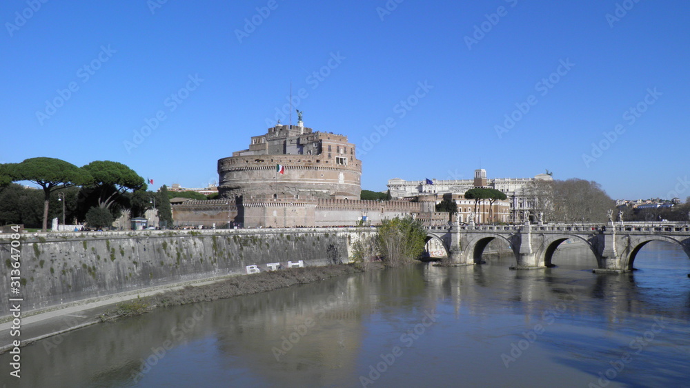 castel santangelo in rome