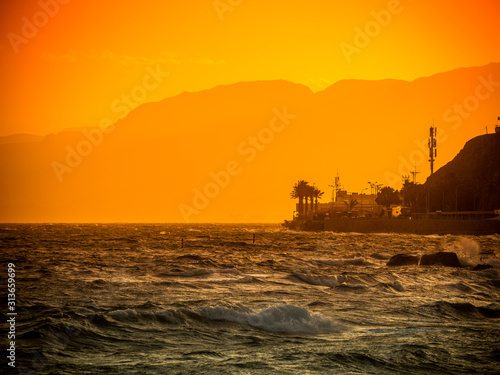 Magic sunset on Red Sea © Mad Max