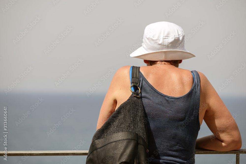 woman in hat, cefalu, countryside, small town, village, sicily, italy, italien,summer, vacation woman in hat, cefalu, countryside, small town, village, sicily, italy, italien,summer, vacation