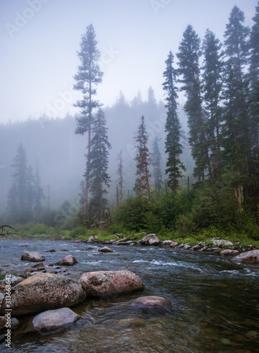 Selway River in the Nez Perce National Forest, Idaho photo