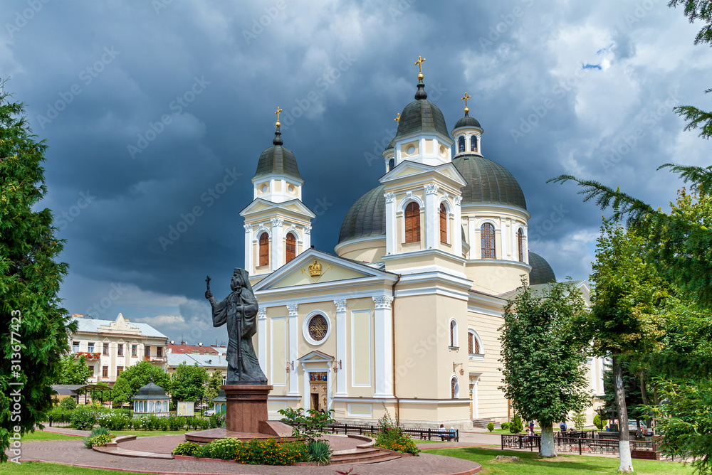 The church of St. Paraskevi in Chernivtsi, Ukraine