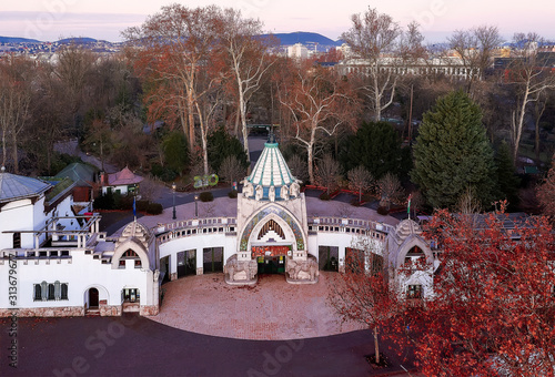Photography Europe Hungary in Hungary Entrance of the Budapest Zoo.
