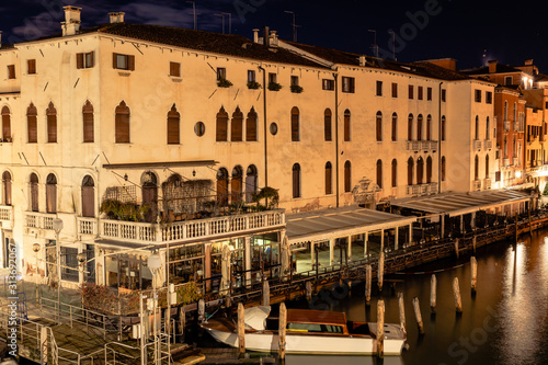 venetian architecture near the grand canal in venice italy © Florincristian