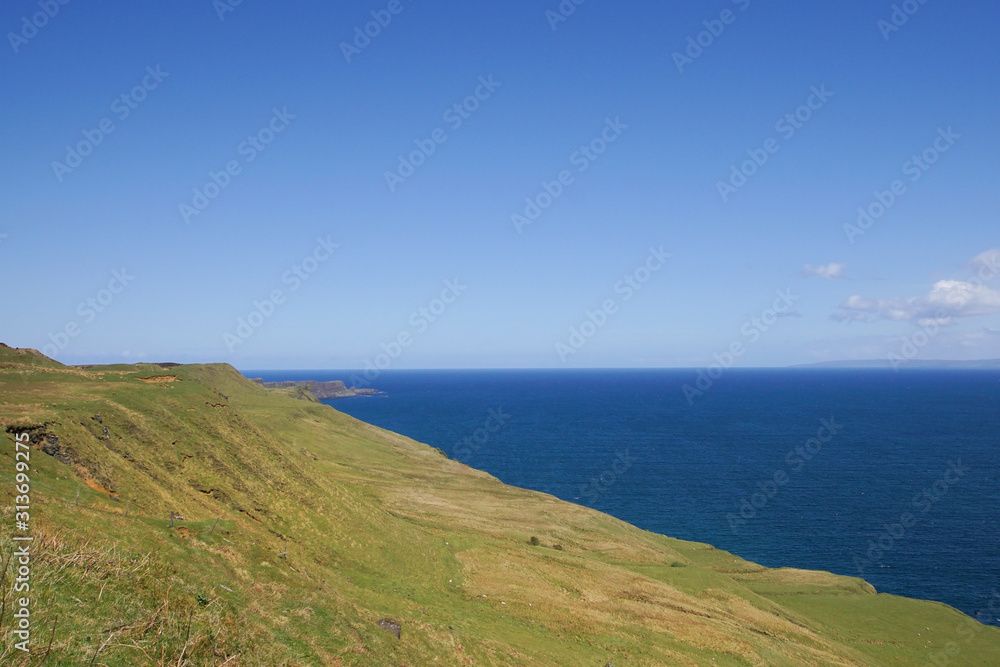 View over the Trotternish peninsula of the Isle of Skye