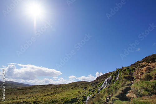 The Bride's veil falls on the isle of Skye