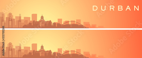 Durban Beautiful Skyline Scenery Banner