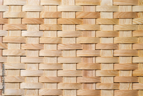 Wood Basket Background