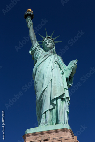 Statue of Liberty  Liberty Island  New York  USA