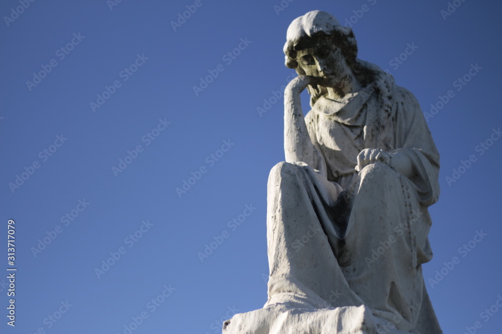 Weathered Statue Weathered Statue