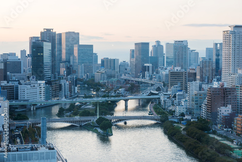 中之島の街並み