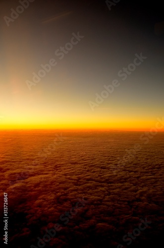                   Aerial  Cloud Blue Sky