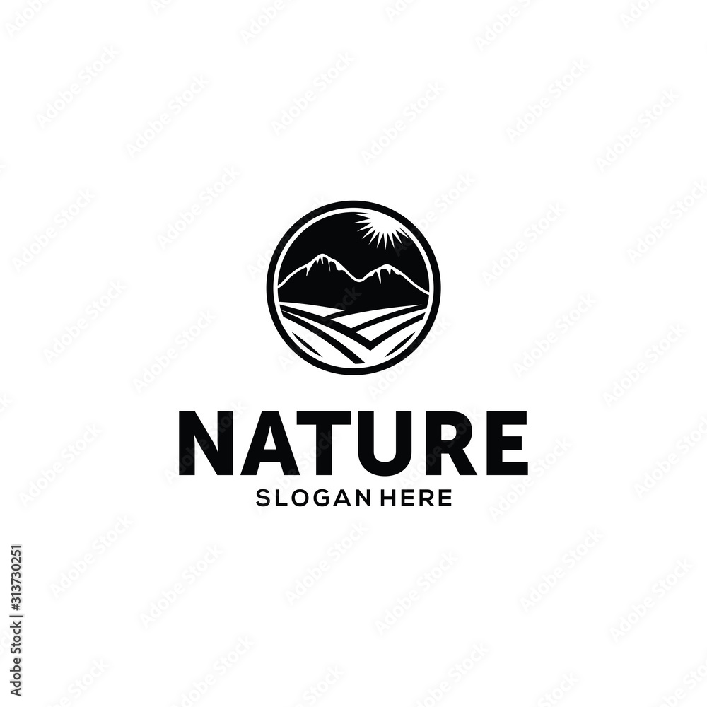 Nature logo Vector Design Template Nature logo Vector Design Template
