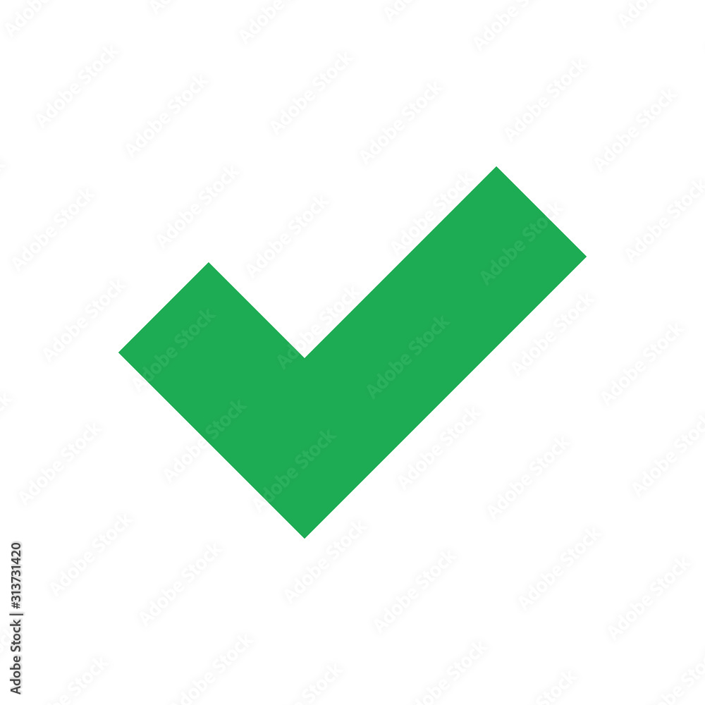 Checkmark tick green icon. Approval check mark Checkmark tick green icon. Approval check mark
