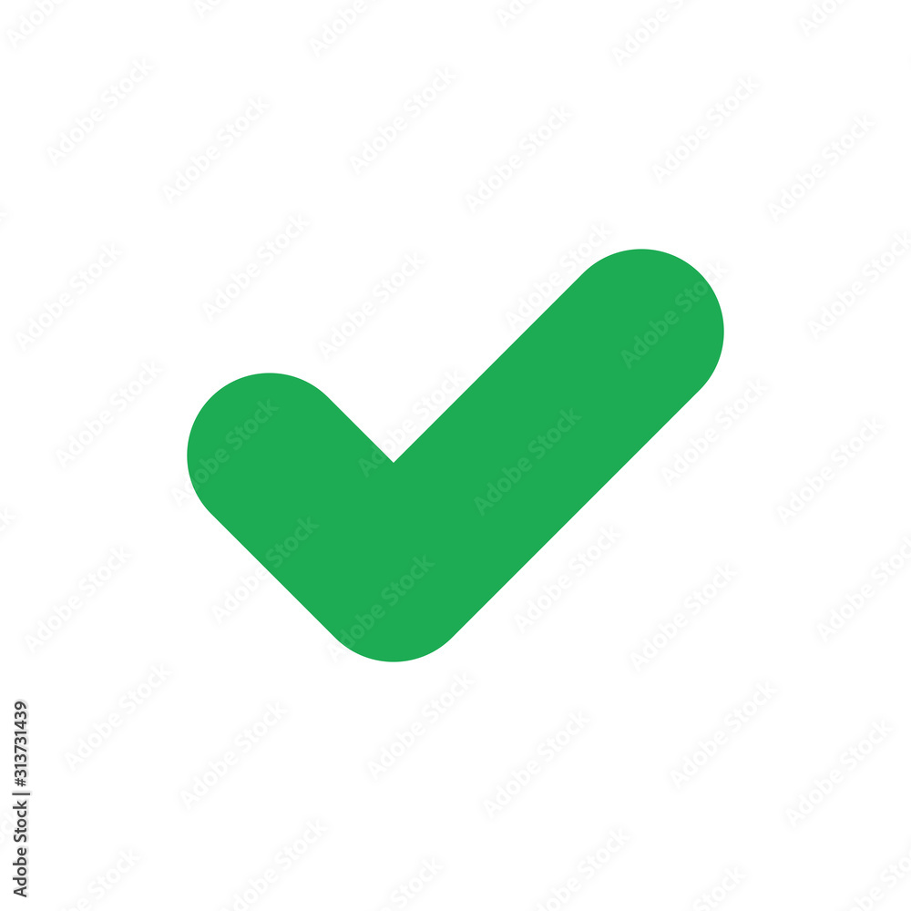 Checkmark tick green icon. Approval check mark Checkmark tick green icon. Approval check mark