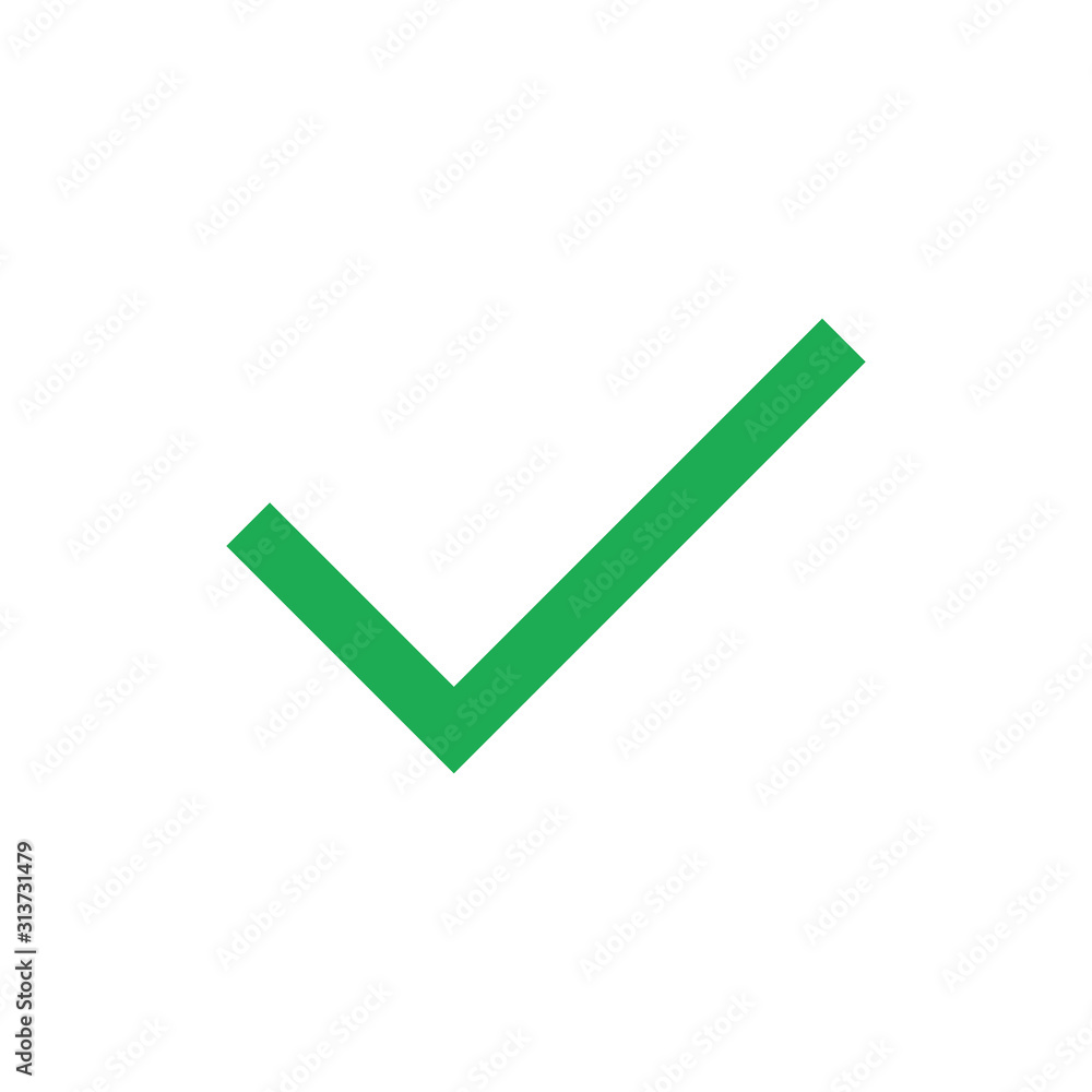 Checkmark tick green icon. Approval check mark Checkmark tick green icon. Approval check mark