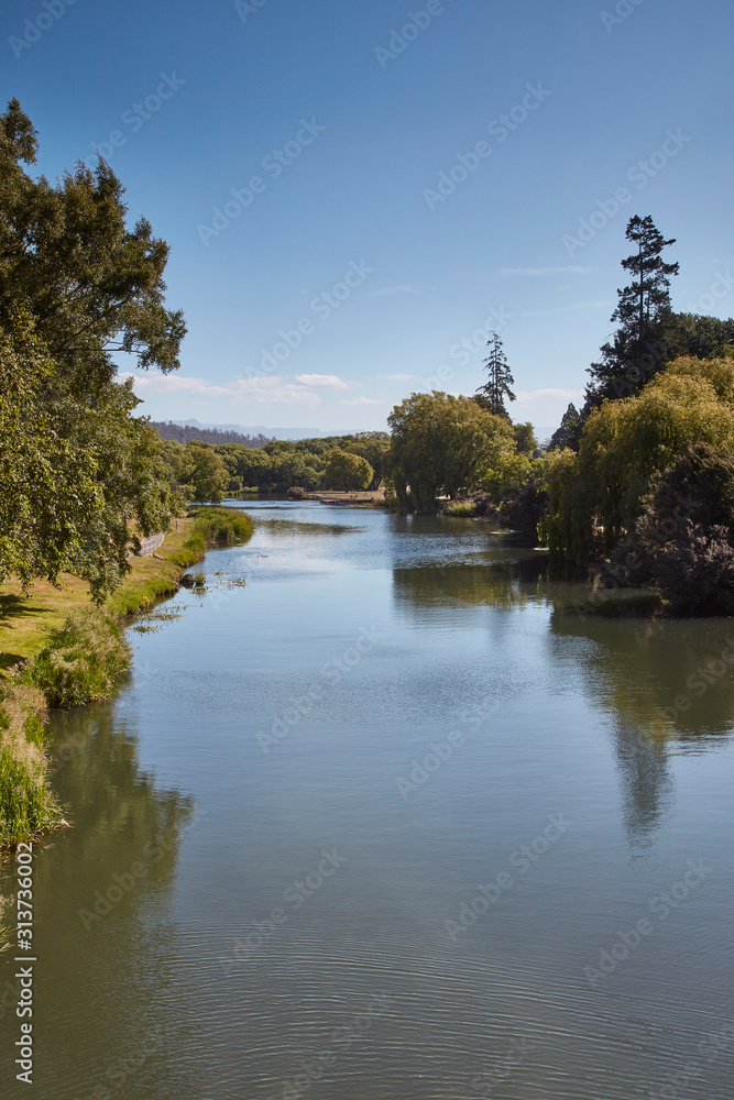 Meander River at Deloraine, Tasmania, Australia