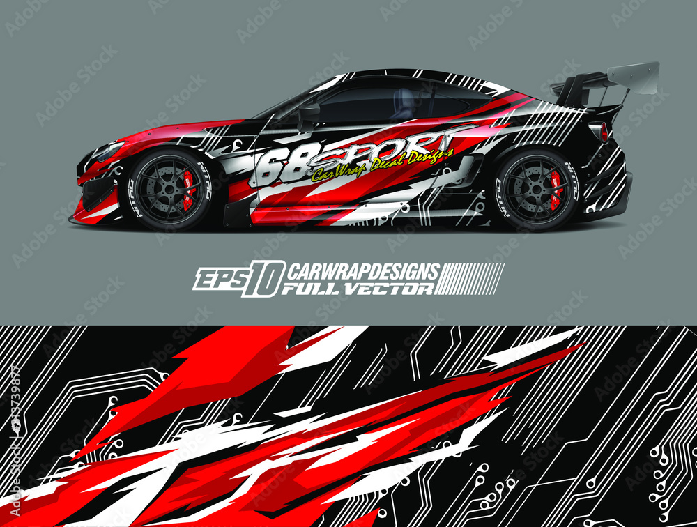 design a drift car livery