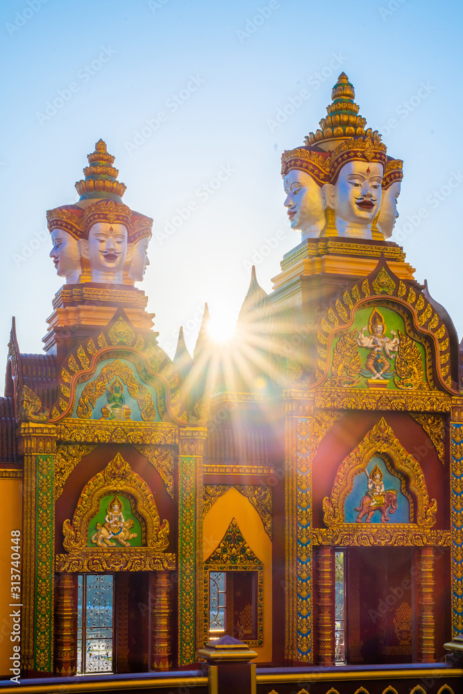 Mahathat Wachira Mongkol Temple in Krabi