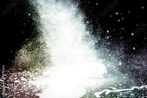 Fototapeta Naklejka Na Ścianę i Meble -  Explosion of foam